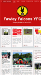 Mobile Screenshot of fawleyfalcons.com